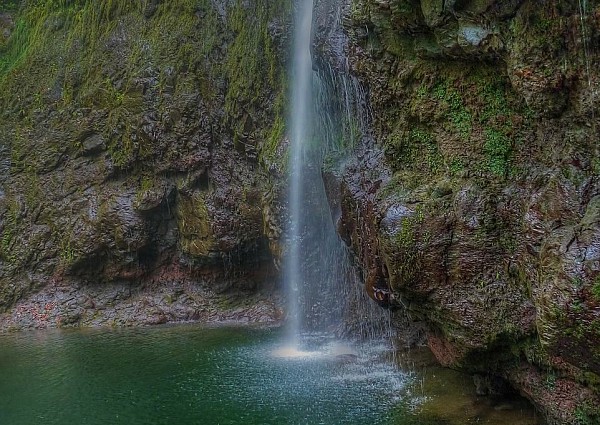 Watervallen in Madeira, Portugal